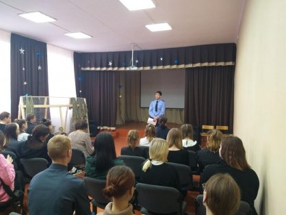 Следователь межрайонного следственного отдела СУ СК России по Костромской области встретился с учащимися школы