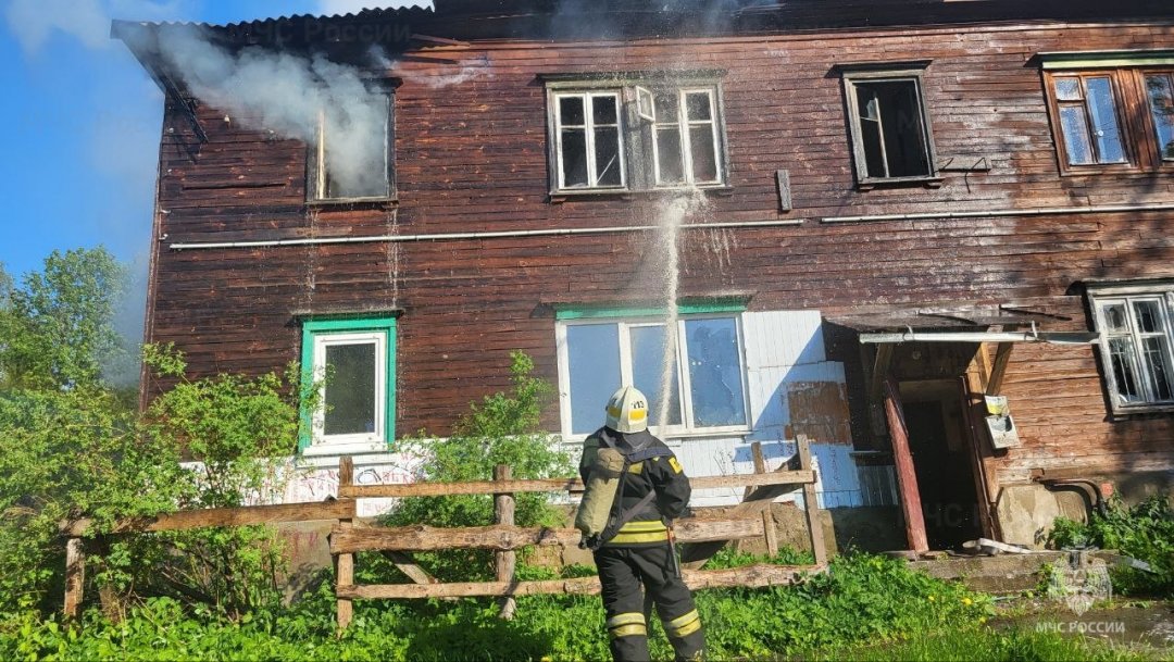 Пожар в г. Кострома, ул. Центральная локализован