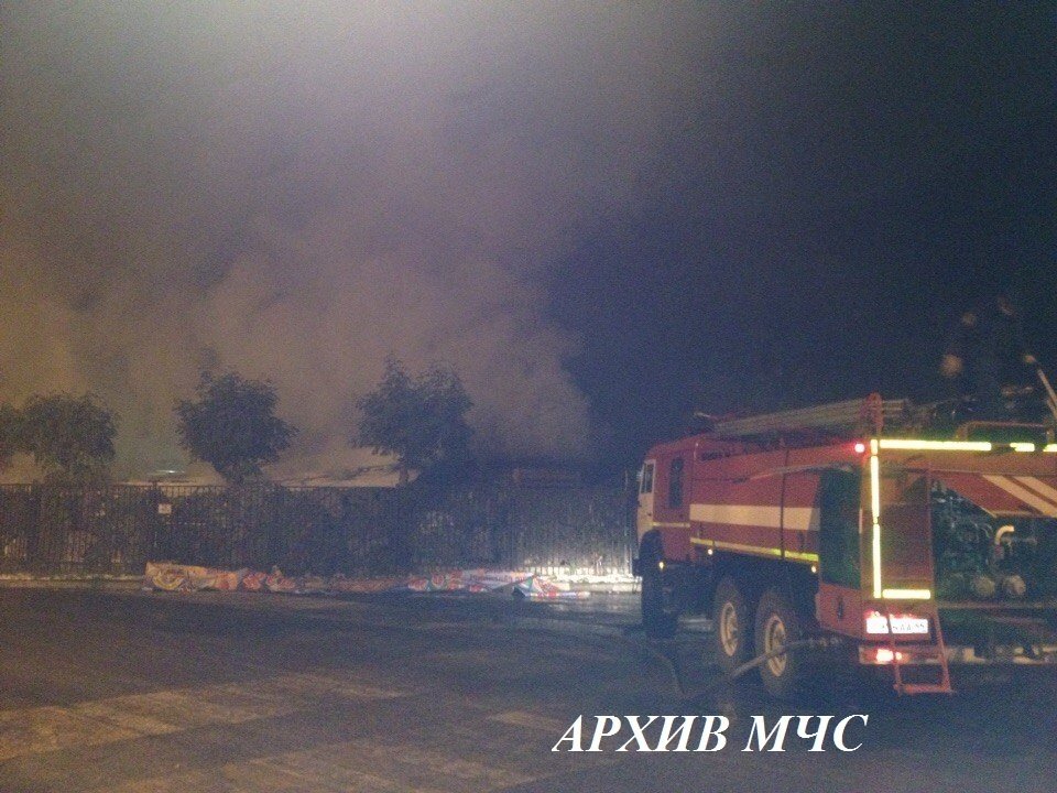 Пожар в г. Кострома ул. Судостроительная