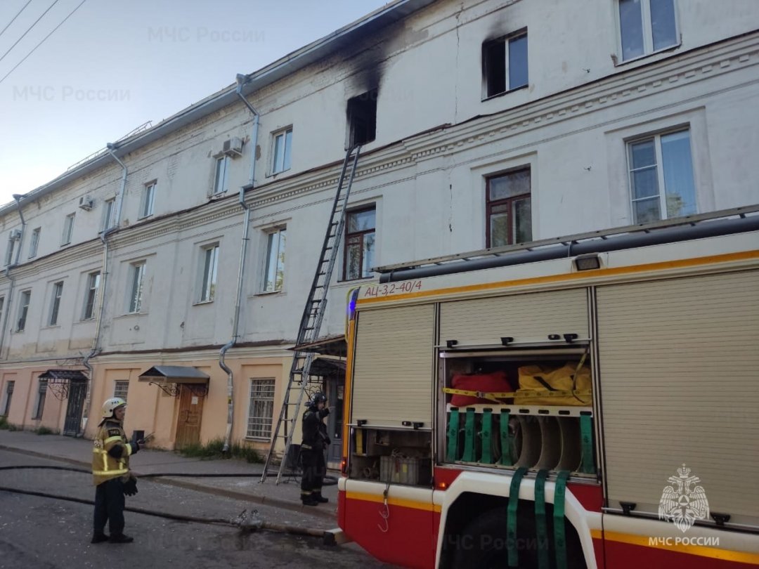 Пожар в г. Кострома, пр. Мира ликвидирован