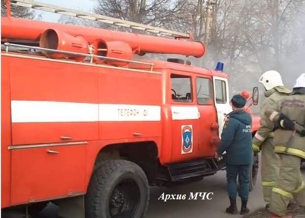 Пожар в г. Кострома, ул. Мелиоративная